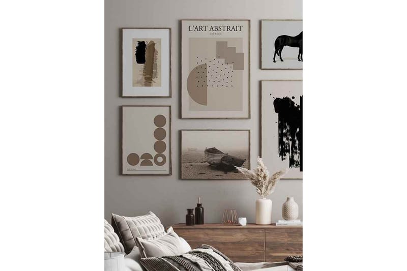 Lart Abstrait No4 - Finns i flera storlekar - Inredning - Tavlor & konst - Posters & prints