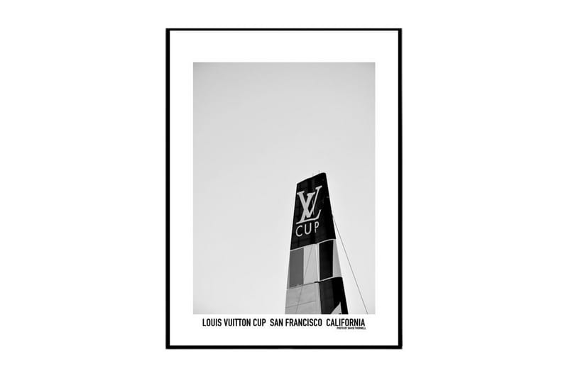 LV Cup - San Francisco, California Foto Svartvit - 30x40 cm - Inredning - Tavlor & konst - Posters & prints