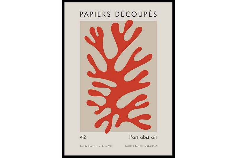 Matisse Cutout Red