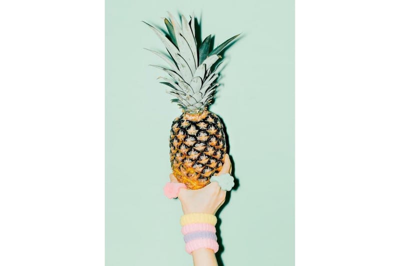 Pastel Pineapple 1 Poster - 50x70cm - Inredning - Tavlor & konst - Posters & prints