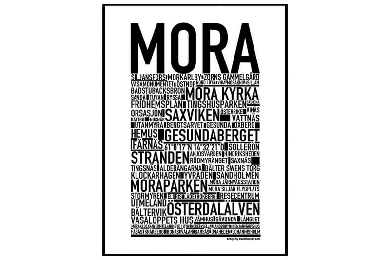 Poster Mora 70x100 cm