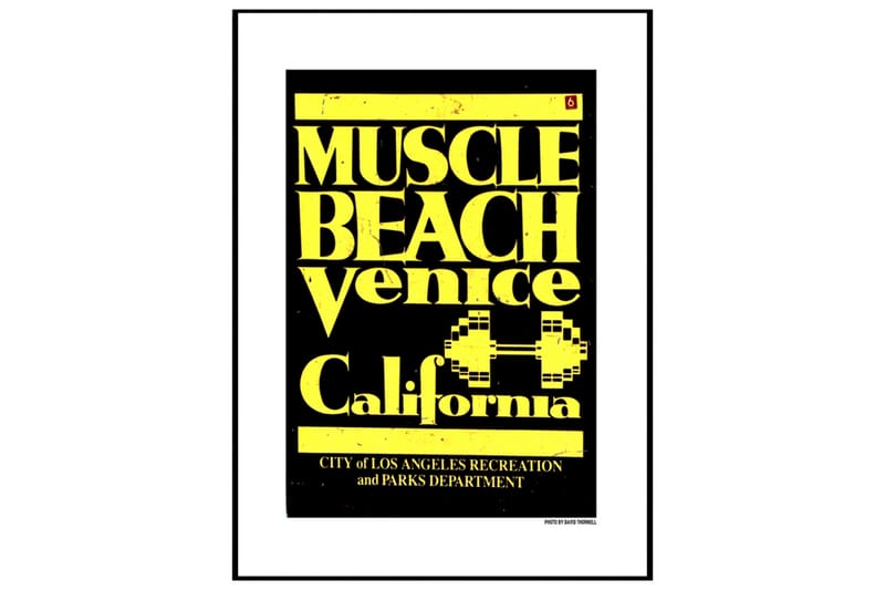 Poster Muscle Beach 61x91 cm