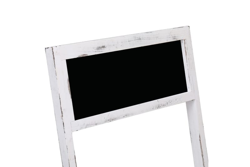 Svarta tavlan med stativ vit 42x40x120 cm trä - Vit - Inredning - Tavlor & konst - Presentationstavla & rittavla - Whiteboard & glastavla
