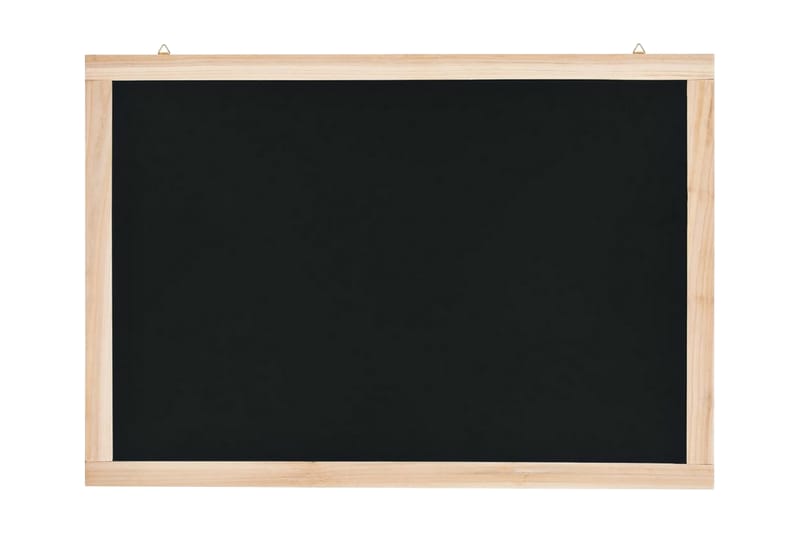 Väggmonterad griffeltavla cedarträ 40x60 cm - Svart - Inredning - Tavlor & konst - Presentationstavla & rittavla - Whiteboard & glastavla