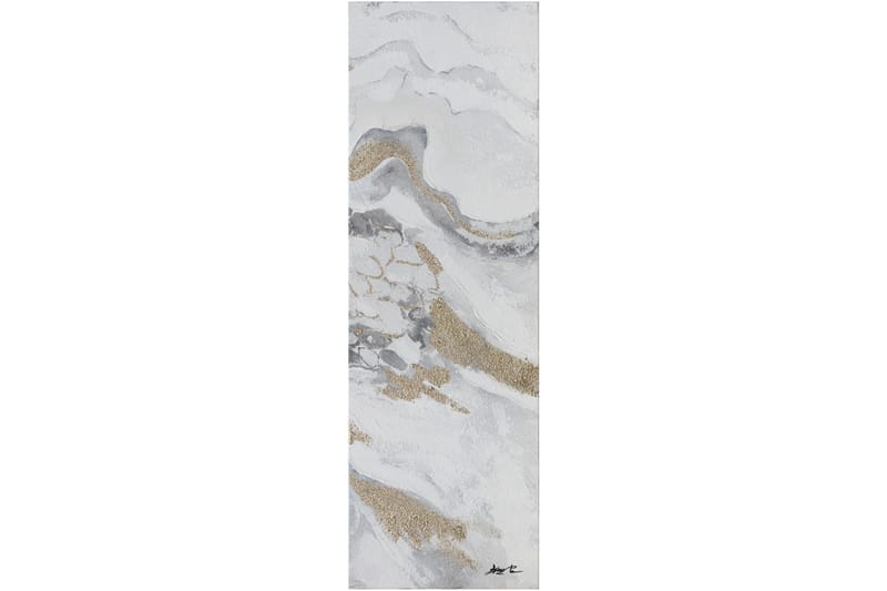 Oljemålning 40x120 cm Marmor - Inredning - Tavlor & konst - Oljemålning