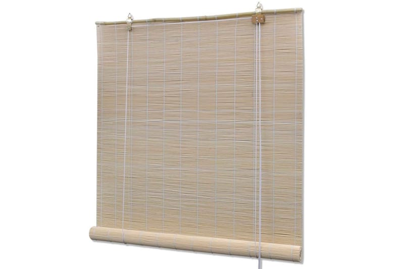 Rullgardin i naturlig bambu 150x220 cm - Beige - Heminredning - Textilier - Gardiner