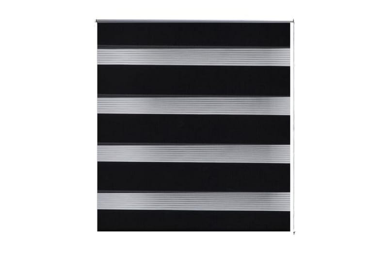 Rullgardin randig svart 40x100 cm transparent - Svart - Heminredning - Textilier - Gardiner