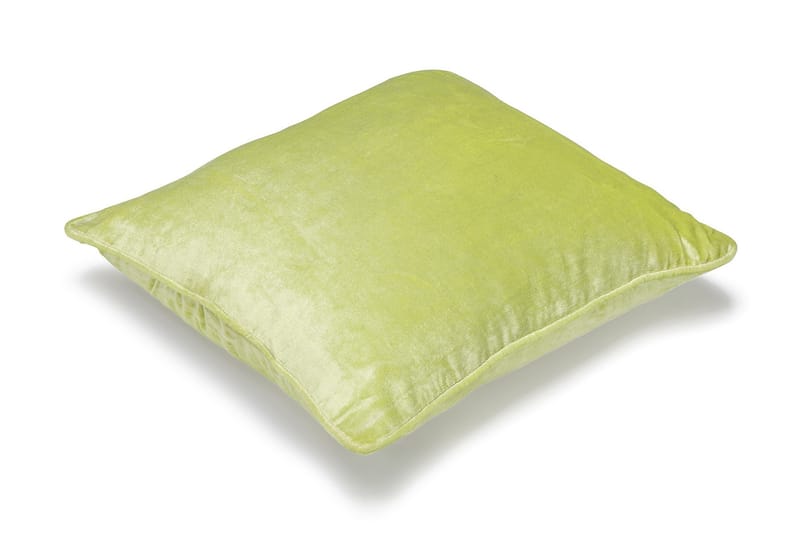 Etol Velvet Kuddfodral 45x45 cm - Lime - Heminredning - Textilier - Kuddfodral