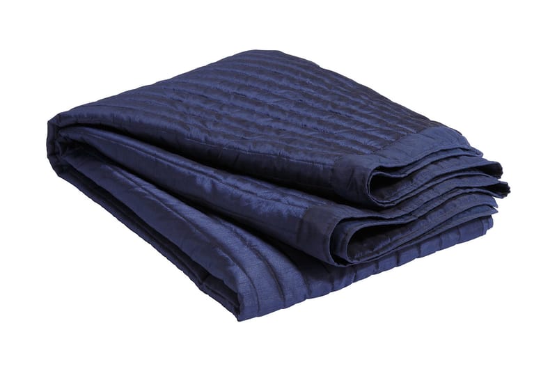 Överkast Metallo 180x270 cm navy - Heminredning - Textilier - Sängkläder