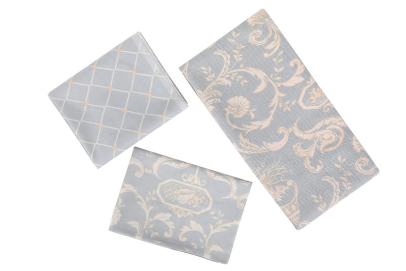 EnLora Home Överkast 200x235 cm - Blå/Creme - Heminredning - Textilier - Sängkläder