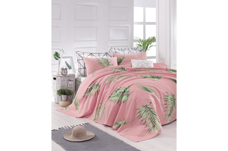 EnLora Home Överkast - Grön - Heminredning - Textilier - Sängkläder