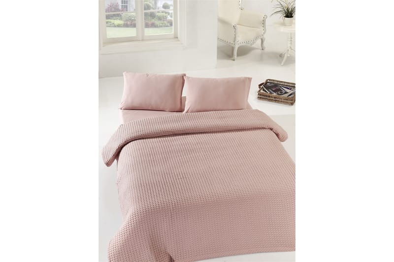 Eponj Home Överkast Dubbelt 200x240 cm - Rosa - Heminredning - Textilier - Sängkläder