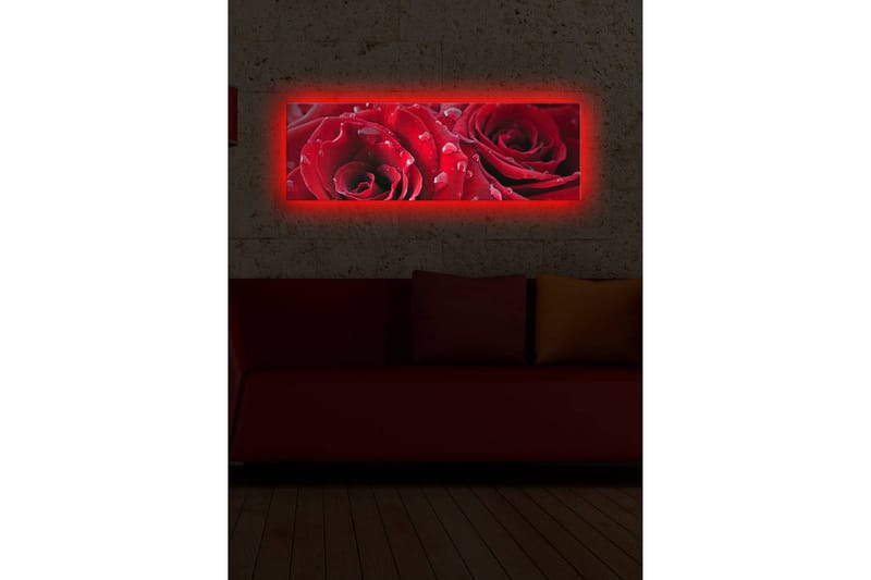 Dekorativ Canvasmålning LED-belysning - Flerfärgad - Heminredning - Väggdekor - Canvastavlor