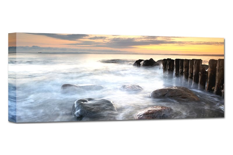 Tavla Canvas Coast - 60x150 - Heminredning - Väggdekor