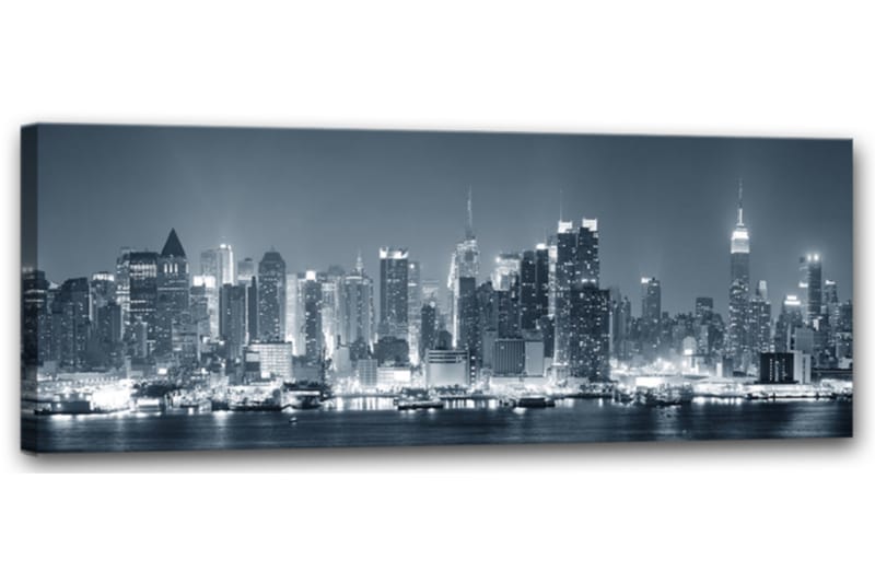 Tavla Canvas Manhattan - 60x150 - Heminredning - Väggdekor