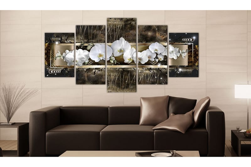 Tavla The Dream Of A Orchids 200x100 - Finns i flera storlekar - Heminredning - Väggdekor - Canvastavlor