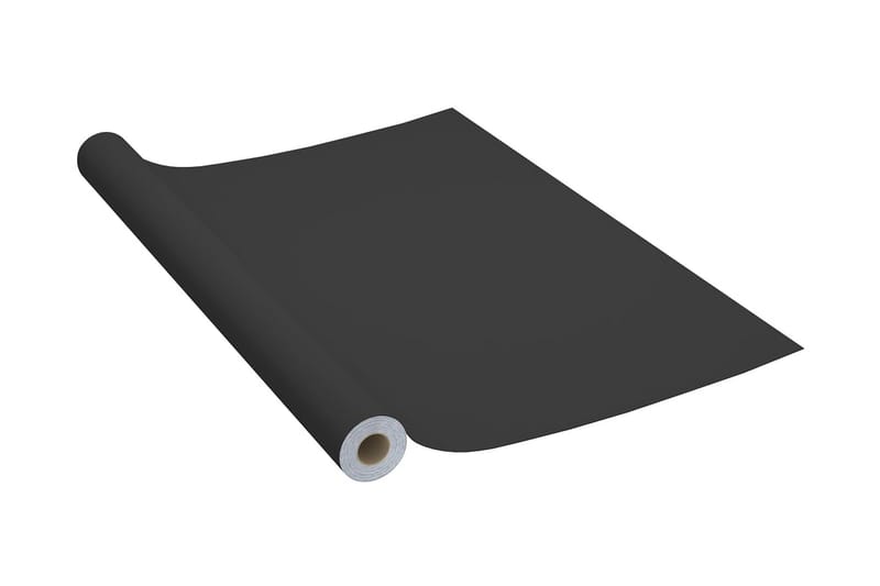 Dekorplast svart 500x90 cm PVC