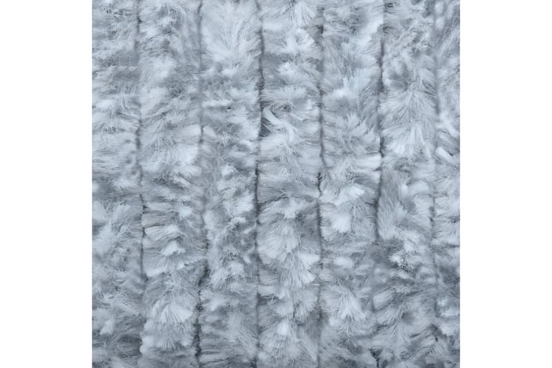 Insektsdraperi vit och grå 100x220 cm chenille - Vit/Grå/Flerfärgad - Inredning - Väggdekor - Dekorplast & kakeldekor - Fönsterfilm