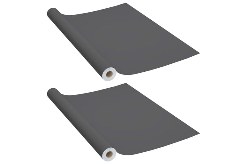 Dekorplast 2 st grå 500x90 cm PVC - Grå - Inredning - Väggdekor - Dekorplast & kakeldekor