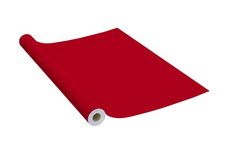 Dekorplast 2 st röd 500x90 cm PVC - Röd - Inredning - Väggdekor - Dekorplast