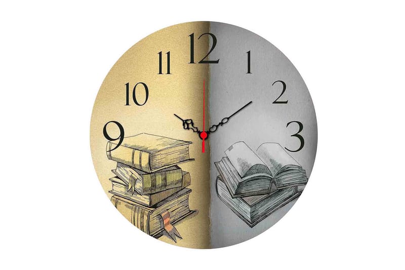 Decorative MDF Clock 40x - Inredning - Väggdekor - Väggklocka & väggur