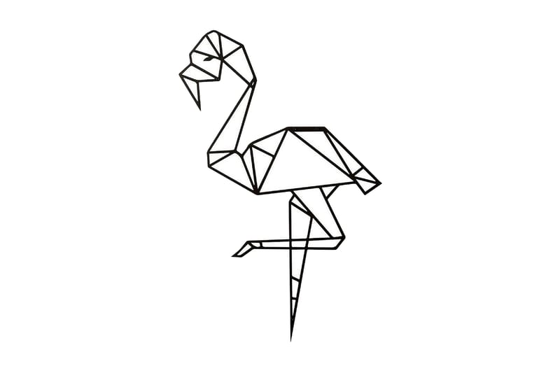 Flamingo Väggdekoration - Homemania - Heminredning - Väggdekor - Plåtskyltar