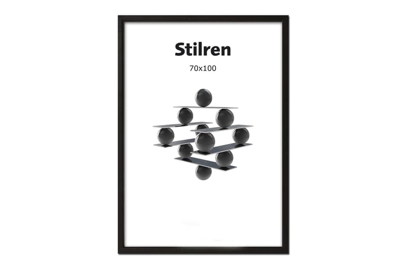 Cayeden Ram Stilren 70x100 cm - Svart - Inredning - Väggdekor - Ramar - Poster ram