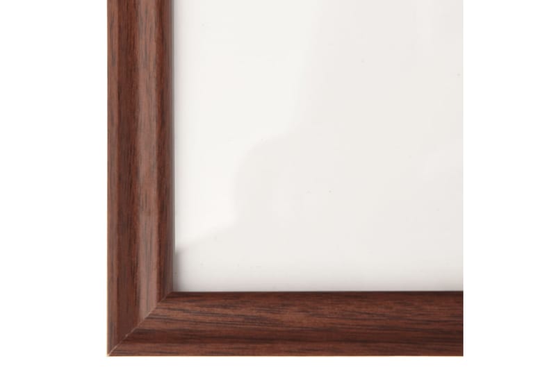 Fotoramar 3 st för vägg eller bord brun 21x29,7 cm MDF - Brun - Inredning - Väggdekor - Ramar - Fotoram
