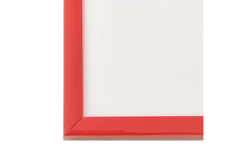 Fotoramar 5 st för vägg eller bord röd 50x50 cm MDF - Röd - Inredning - Väggdekor - Ram & tavelram - Fotoram