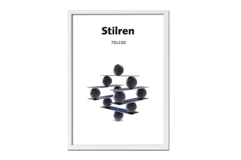 Ram Stilren Vit - 70x100cm - Inredning - Väggdekor - Ram & tavelram - Fotoram