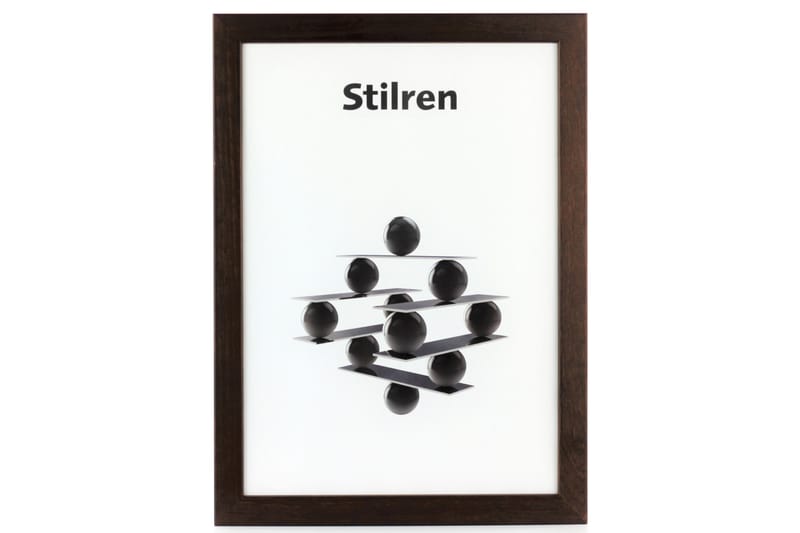 Stilren Fotoram 40x50 cm - Valnöt/Plexiglas - Heminredning - Väggdekor - Ramar