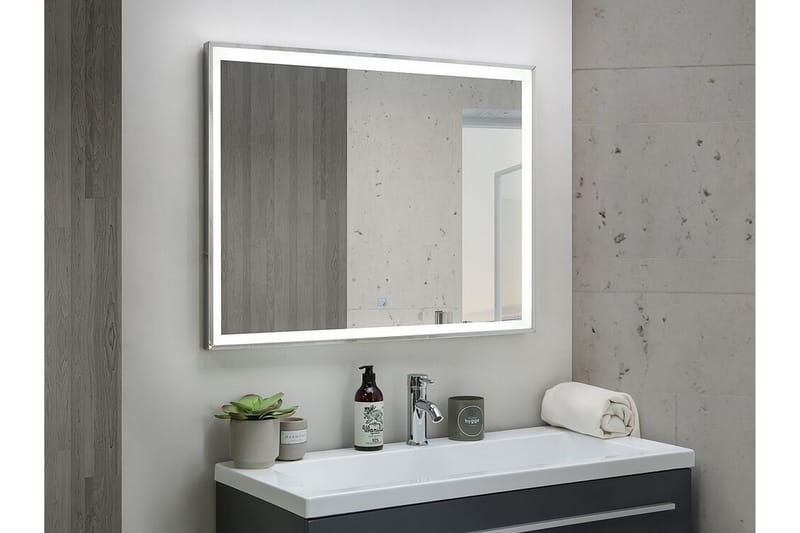 Tooms Spegel LED 60x80 cm - Silver - Heminredning - Väggdekor - Speglar