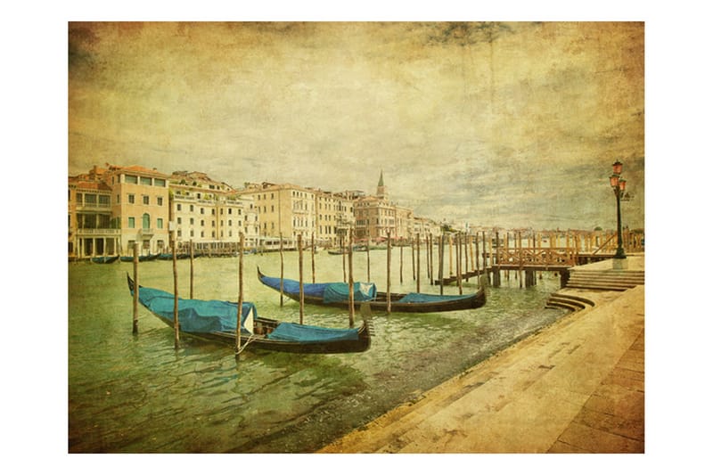 Fototapet Grand Canal Venice Vintage 300x231 - Artgeist sp. z o. o. - Inredning - Väggdekor - Tapet & tapettillbehör - Fototapet
