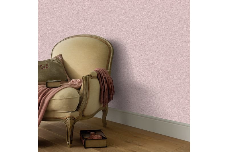 Non-woven tapetrullar 4 st skimmer rosa 0,53x10 m - Rosa - Inredning - Väggdekor - Tapet & tapettillbehör - Fototapet
