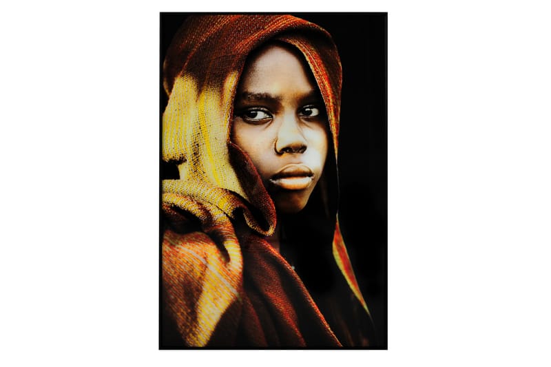 Porträtt Tavla - 80x120 cm Flerfärgad - Heminredning - Väggdekor - Posters