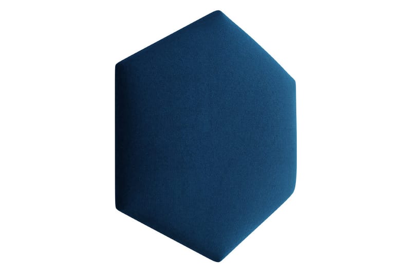 Lornel Stoppad Väggpanel 18x36 cm - Blå - Inredning - Väggdekor