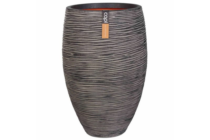 Capi Nature Rib Vas Elegant Deluxe 40x60 - Antracit - Inredning - Vas