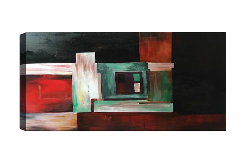 Canvastavla YTY Abstract & Fractals Flerfärgad - 120x50 cm - Heminredning - Väggdekor - Canvastavlor