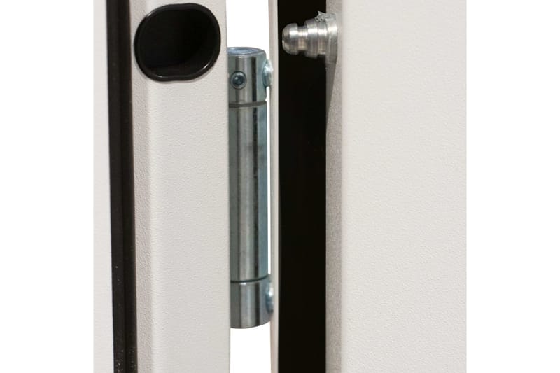 Ytterdörr aluminium vit 110x207,5 cm - Vit - Hus & renovering - Bygg - Dörrar & Portar - Ytterdörrar - Enkelytterdörr