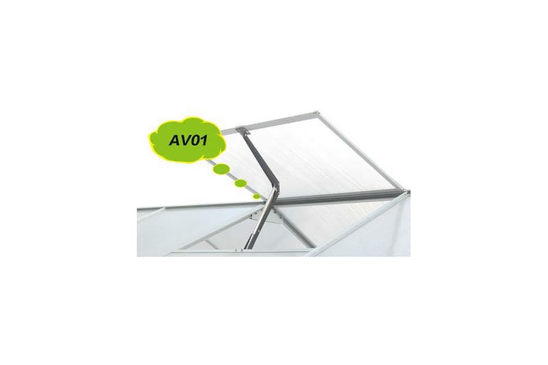 Automatisk fönsteröppnare för växthus - Silver - Hus & renovering - Bygg - Fönster - Fönstertillbehör - Fönsterluckor