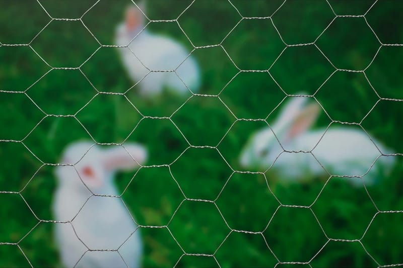 Nature Ståltrådsnät hexagonalt 1x5 m 40 mm galvaniserat stål - Grå - Hus & renovering - Bygg - Gjutning & husgrund - Armering - Ståltråd & najtråd