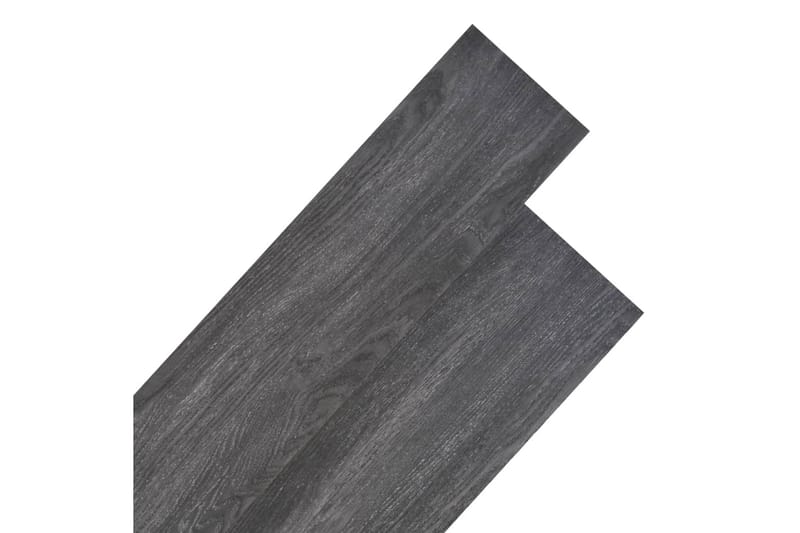 Golvbrädor i PVC 5,26 m² 2 mm svart och vit - Svart - Utemöbler - Balkong - Balkonggolv - Trall balkong