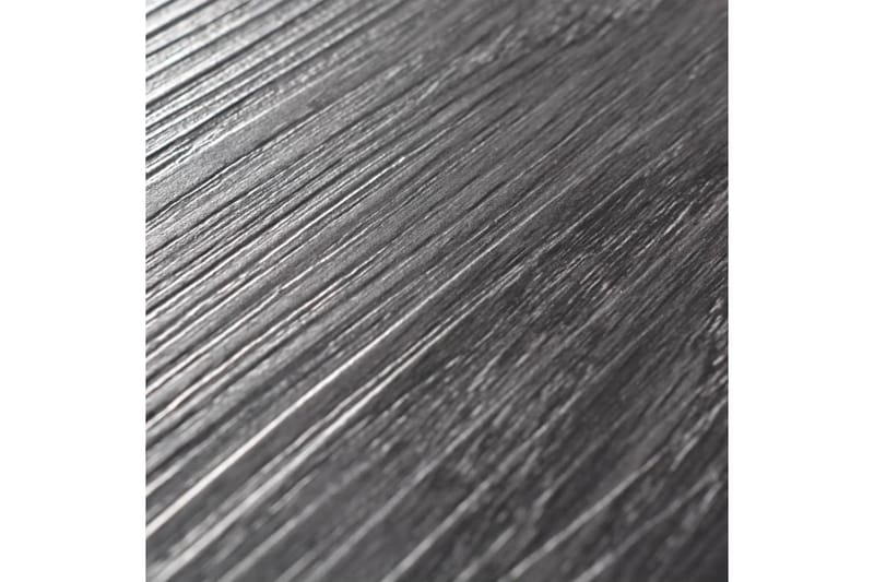 Golvbrädor i PVC 5,26 m² 2 mm svart och vit - Svart - Hus & renovering - Bygg - Golv, vägg & tak - Golv - Vinylgolv & plastgolv