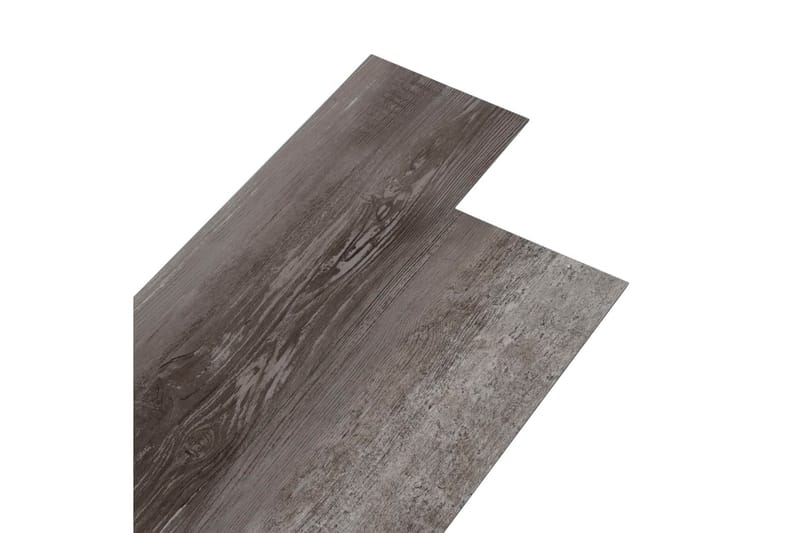 Golvbrädor PVC 4,46 m² 3 mm självhäftande randigt trä - Grå - Hus & renovering - Bygg - Golv, vägg & tak - Golv - Vinylgolv & plastgolv