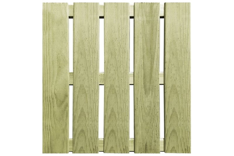 Altantrall 18 st 50x50 cm trä grön - Grön - Hus & renovering - Bygg - Trä & virke - Trall & trallvirke - Trätrall & golvtrall
