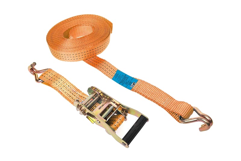 ProPlus Spännband med spärrhake + 2 krokar 8 m 3000 kg 32026 - Orange - Hus & renovering - Garage & verkstad - Garageinredning & garageförvaring