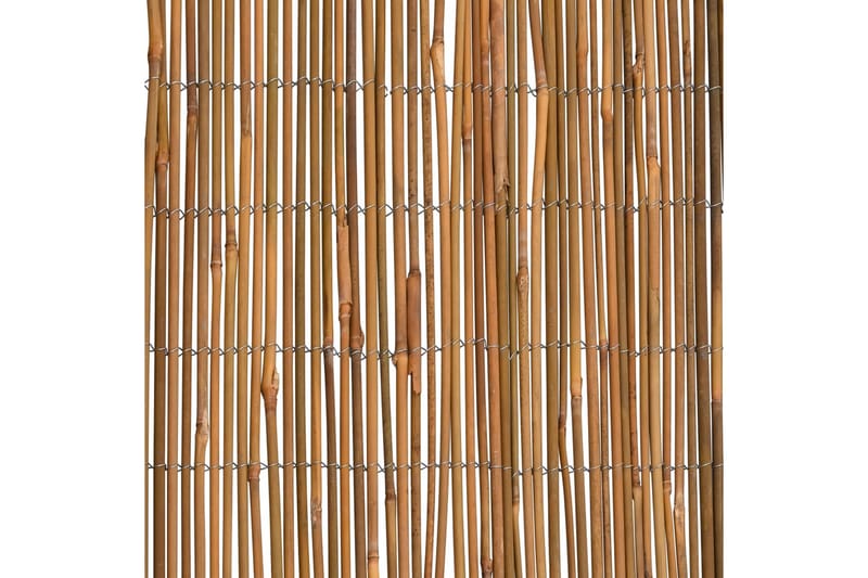Bambustaket 500x100 cm - Brun - Hus & renovering - Insynsskydd & inhägnad - Staket - Trästaket
