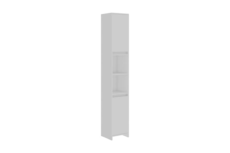 Badrumsskåp vit 30x30x183,5 cm spånskiva - Vit - Hus & renovering - Kök & bad - Badrum - Badrumsmöbler - Väggskåp & högskåp