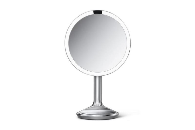 LED-spegel med 5x förstoring, borstat stål - SimpleHuman - Inredning - Speglar - Sminkspegel
