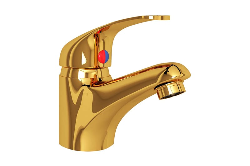 Tvättställsblandare guld 13x10 cm - Guld - Hus & renovering - Kök & bad - Badrum - Blandare & vattenkran - Tvättställsblandare